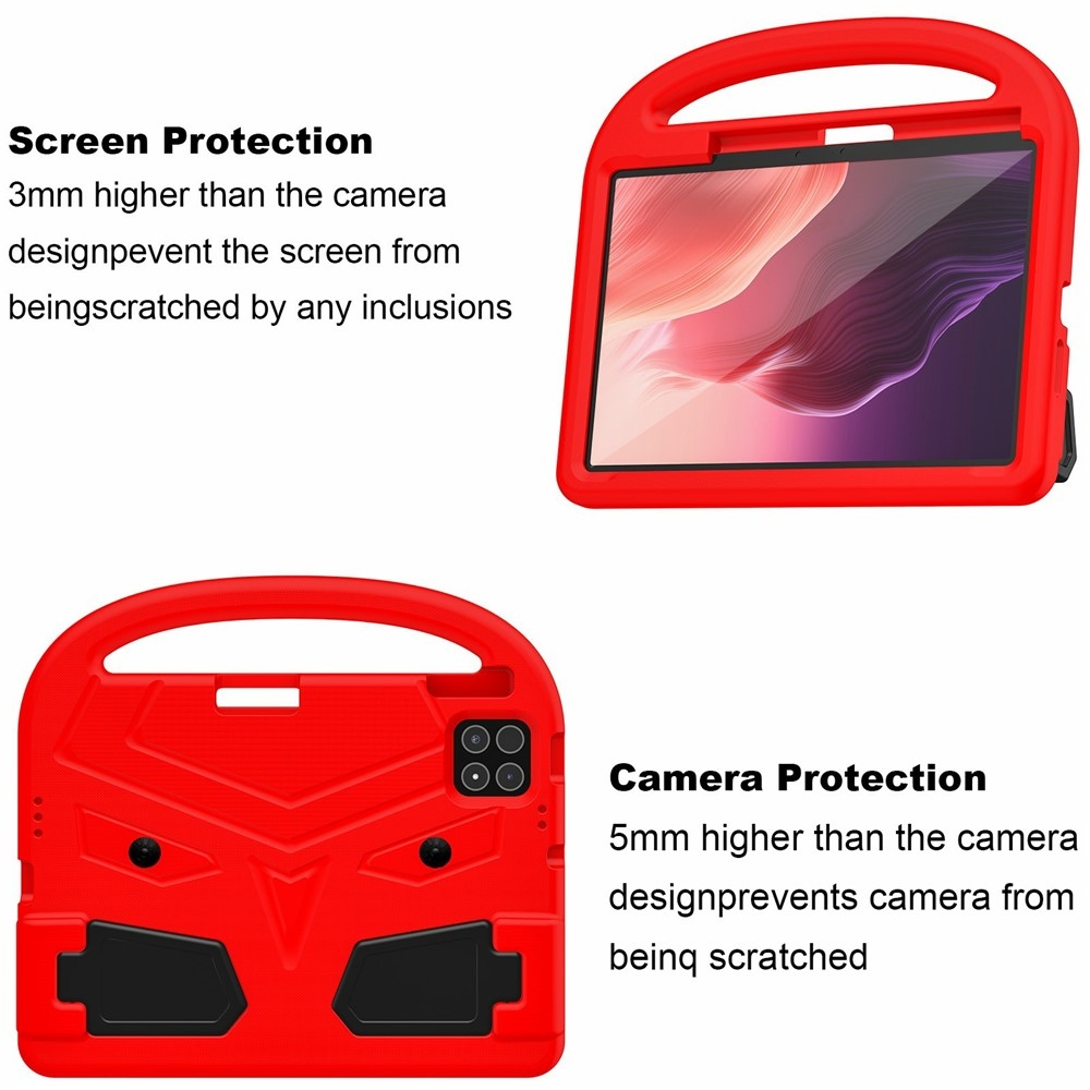 Handle EVA odolné pouzdro s úchytem na tablet Xiaomi Pad 8/8 Pro/7/7 Pro - červené