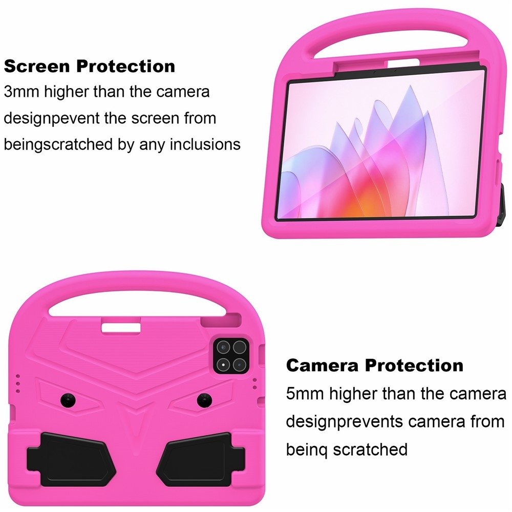 Handle EVA odolné pouzdro s úchytem na tablet Xiaomi Pad 8/8 Pro/7/7 Pro - rose