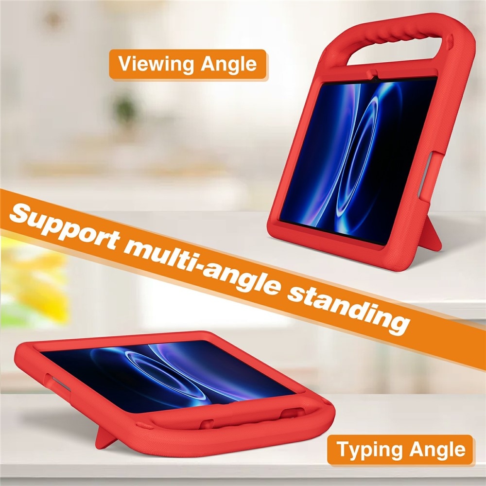 Handle EVA odolné pouzdro s úchytem na tablet Xiaomi Redmi Pad 2 9.7 - červené