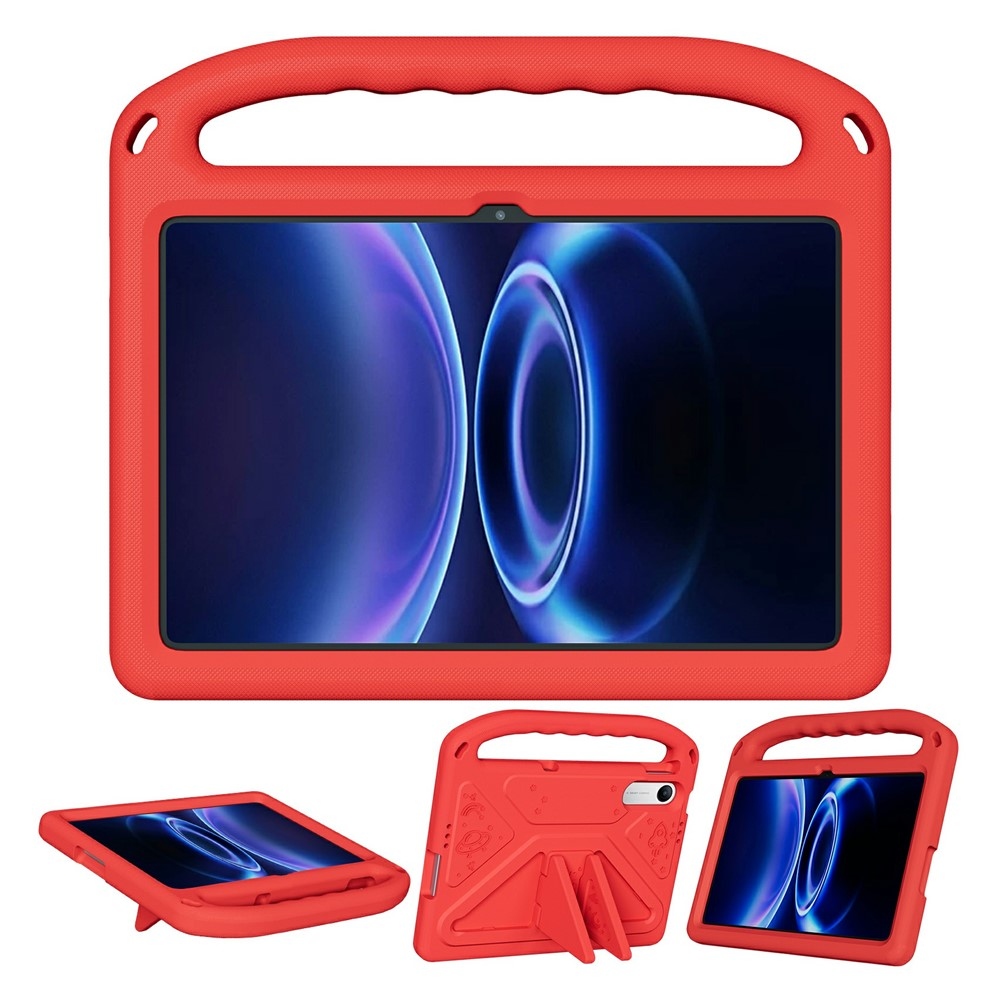 Handle EVA odolné pouzdro s úchytem na tablet Xiaomi Redmi Pad 2 9.7 - červené