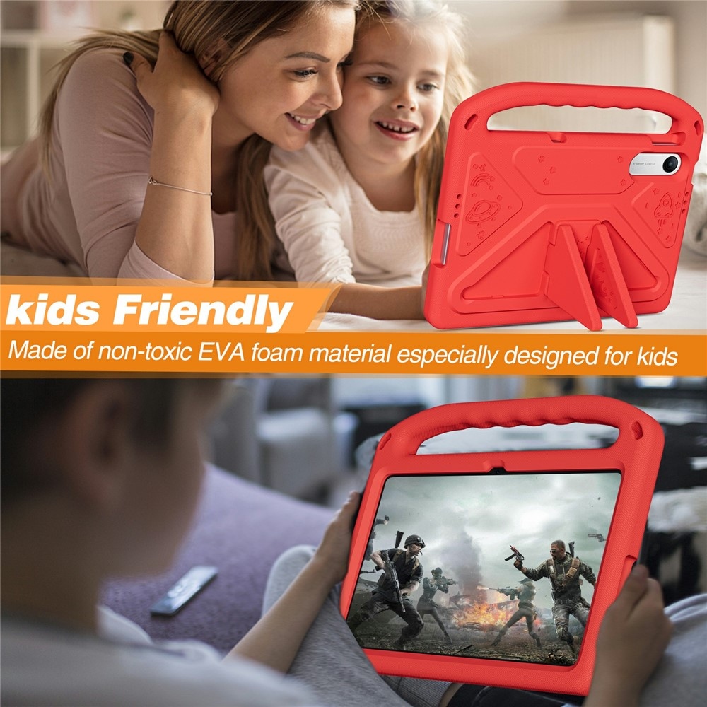 Handle EVA odolné pouzdro s úchytem na tablet Xiaomi Redmi Pad 2 9.7 - červené