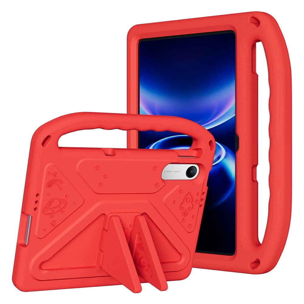 Handle EVA odolné pouzdro s úchytem na tablet Xiaomi Redmi Pad 2 9.7 - červené
