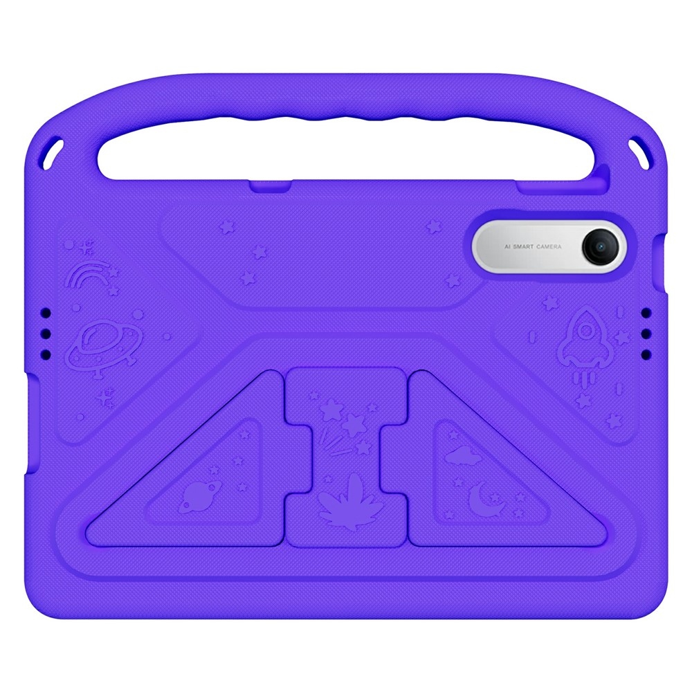 Handle EVA odolné pouzdro s úchytem na tablet Xiaomi Redmi Pad 2 9.7 - fialové