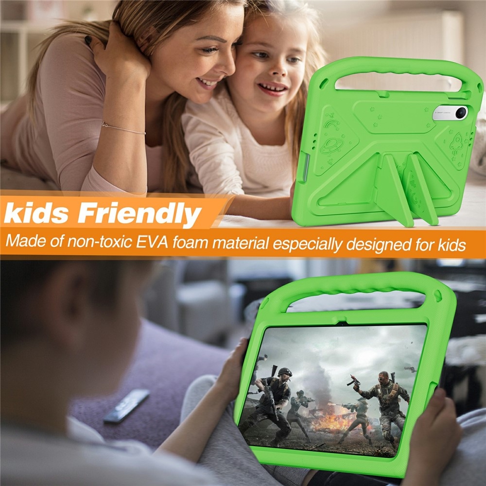 Handle EVA odolné pouzdro s úchytem na tablet Xiaomi Redmi Pad 2 9.7 - zelené