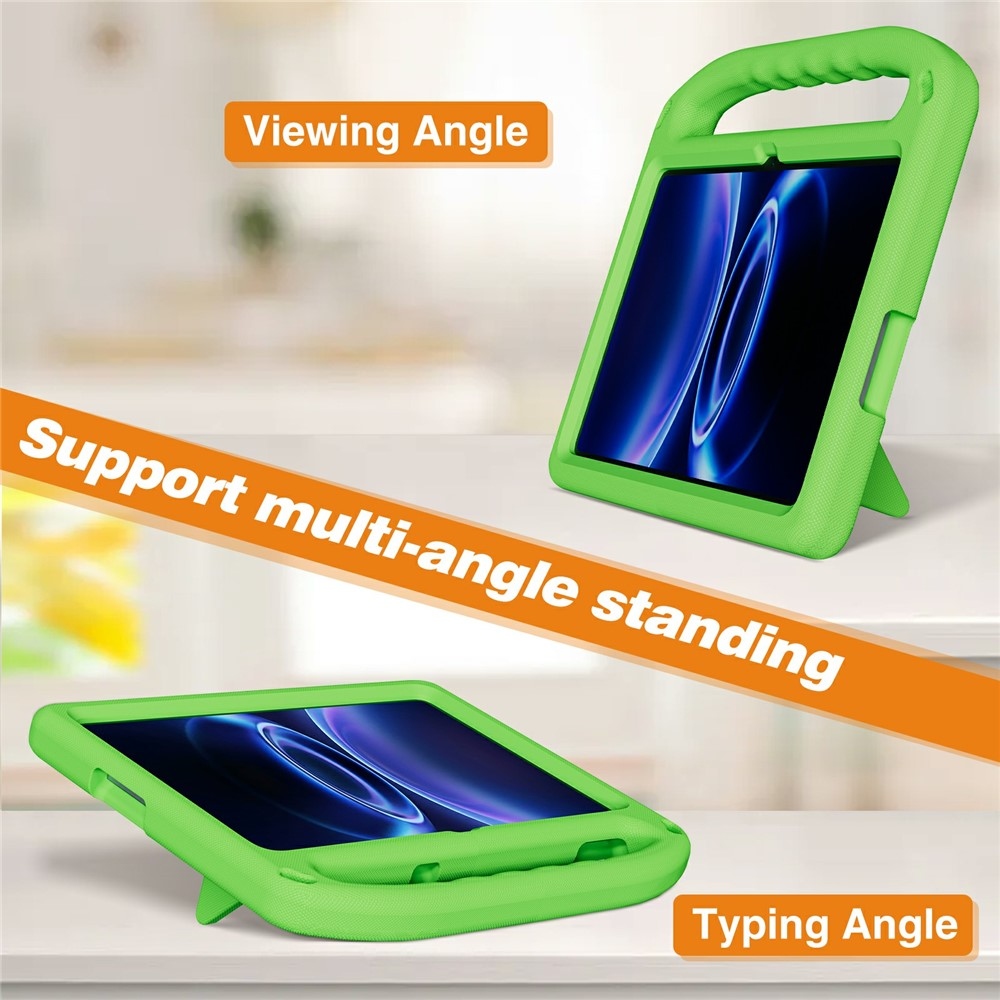 Handle EVA odolné pouzdro s úchytem na tablet Xiaomi Redmi Pad 2 9.7 - zelené