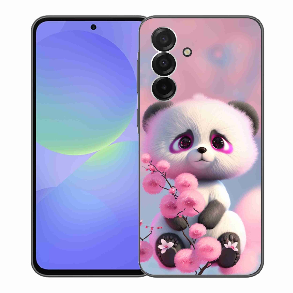 Gelový kryt mmCase na Samsung Galaxy A36 5G - roztomilá panda 1