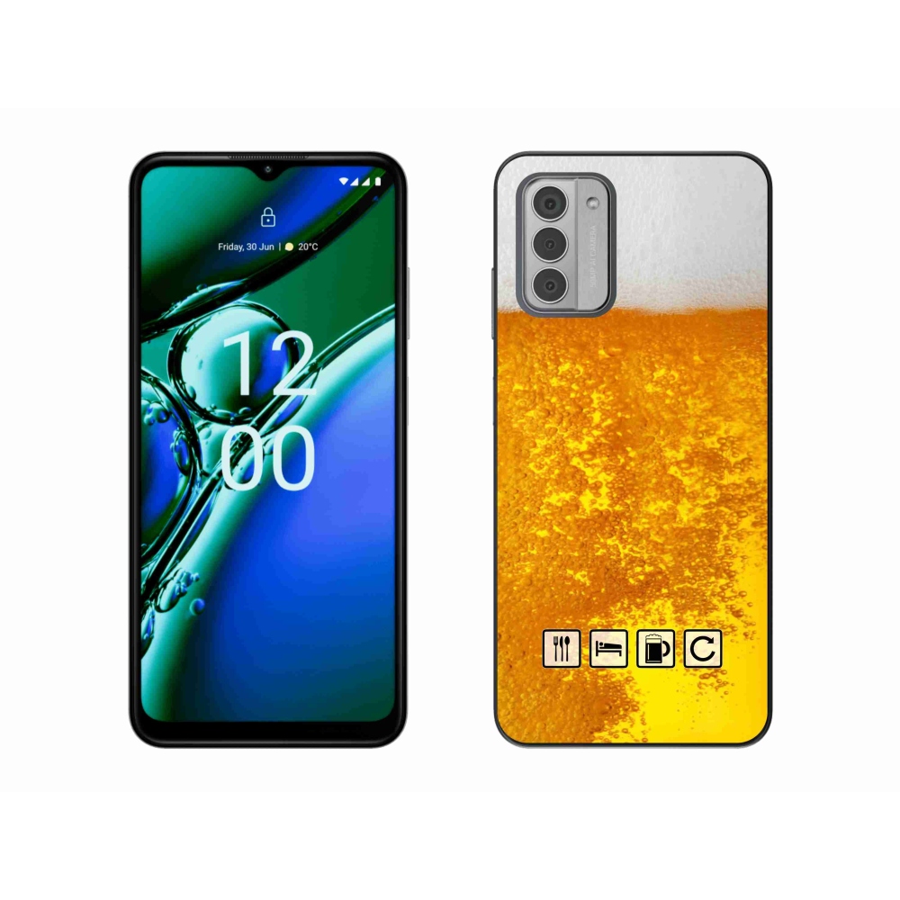 Gelový kryt mmCase na Nokia G42 - pivní motiv 3