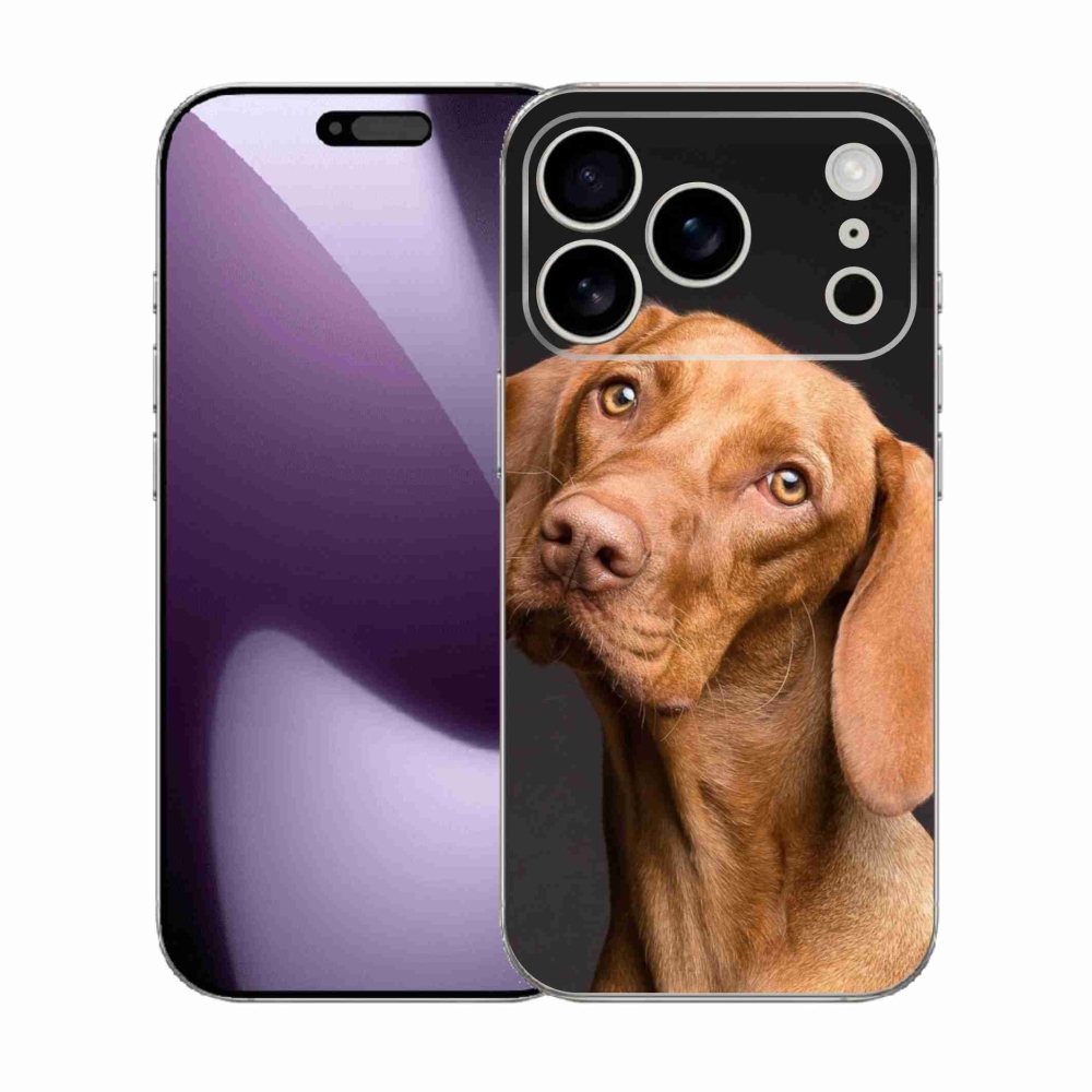 Gelový kryt mmCase na iPhone 17 Pro - maďarský ohař