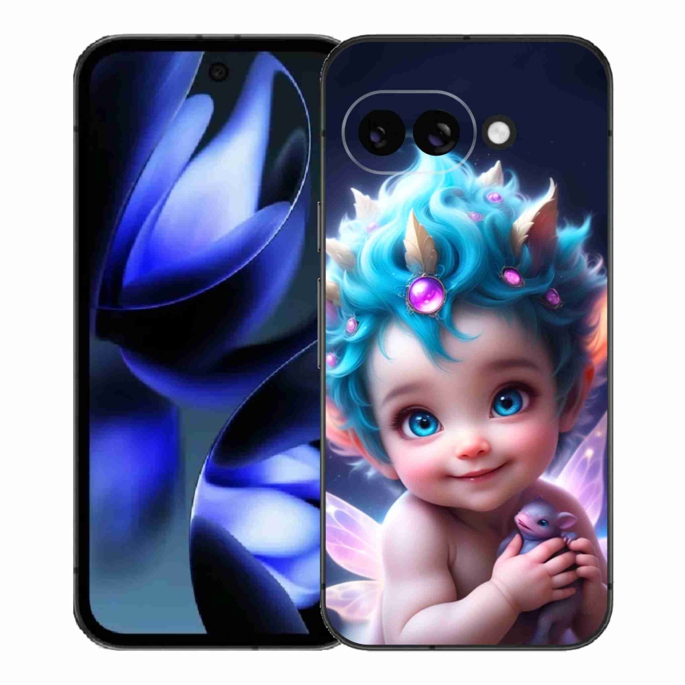Gelový kryt mmCase na Google Pixel 9a - psí motiv 1 bílé pozadí