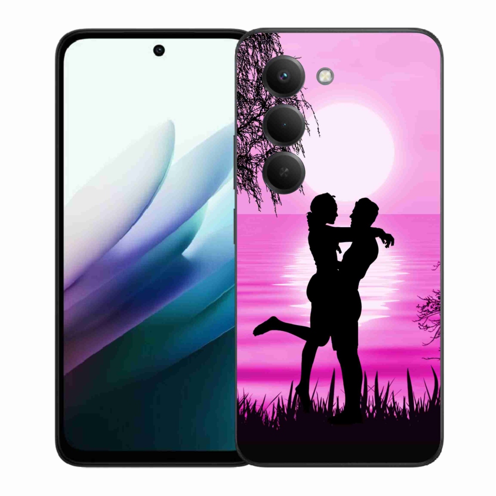 Gelový kryt mmCase na Xiaomi Redmi 15 4G/5G (171mm) - západ slunce