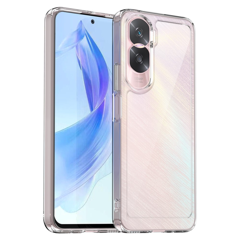 Gelový obal s pevnými zády na Honor 90 Lite - průhledný