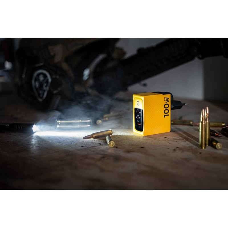 Tactical Nett Warrior GaN 100W Yellow