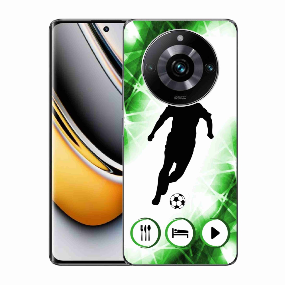 Gelový kryt mmCase na Realme 11 Pro/11 Pro+ - fotbalista