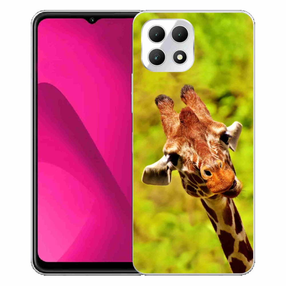 Gelový kryt mmCase na T-Mobile T Phone 2 - žirafa