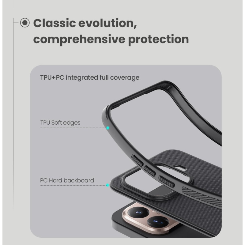 Nillkin Super Frosted PRO Zadní Kryt pro Xiaomi 15T Pro Black