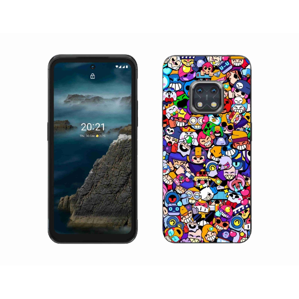 Gelový kryt mmCase na Nokia XR20 - brawl stars 2