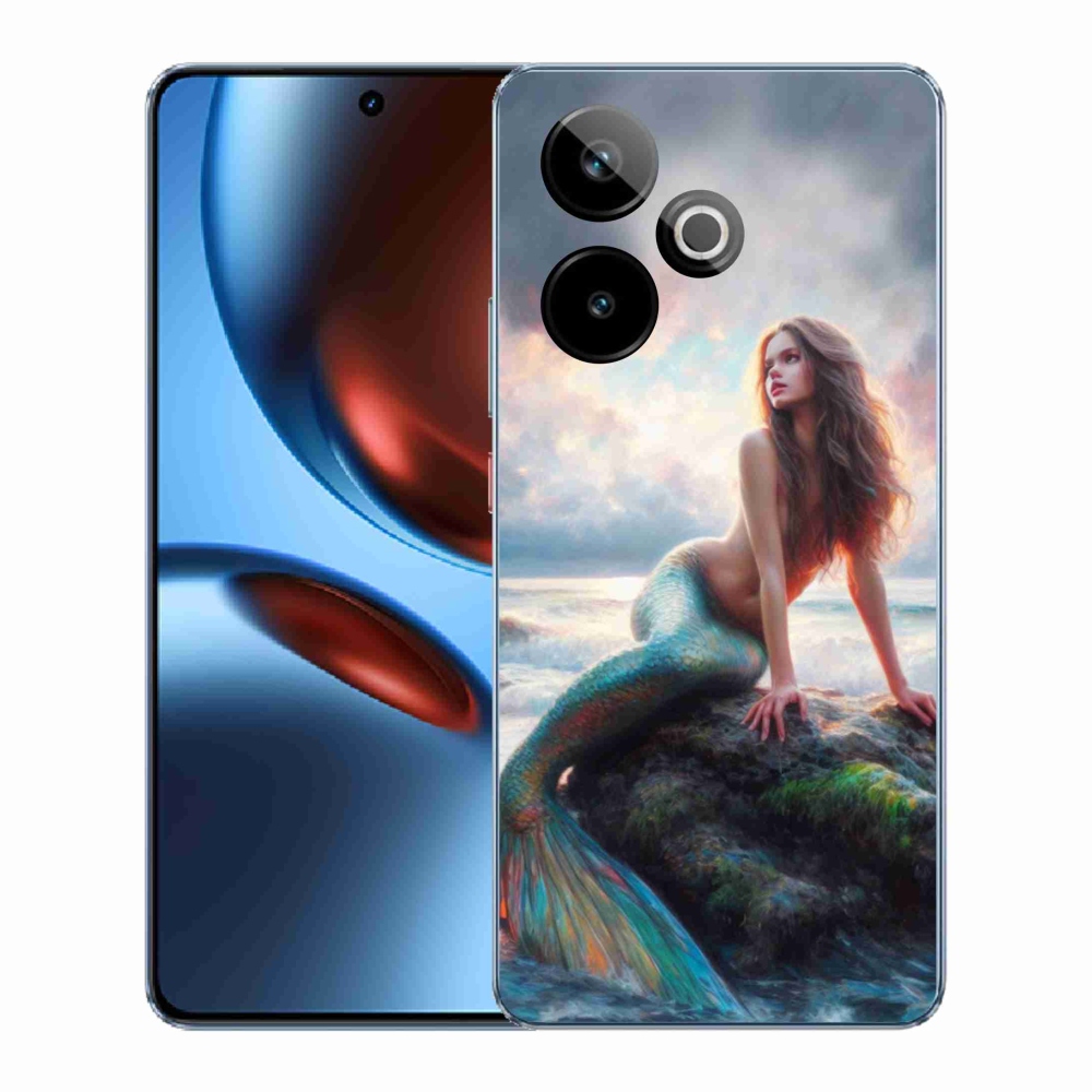 Gelový kryt mmCase na Realme GT 7 5G/GT 7T 5G - mořská panna