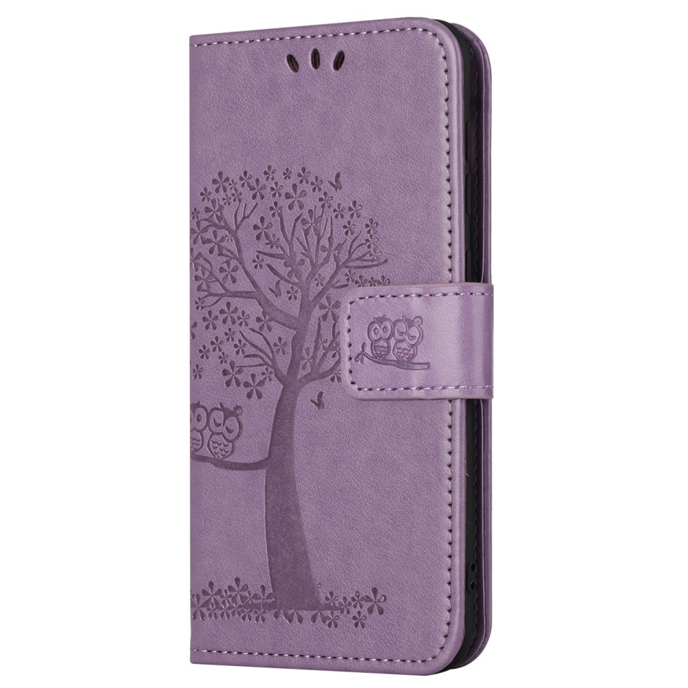 Tree knížkové pouzdro na Xiaomi Redmi 12 4G/5G - světlefialové