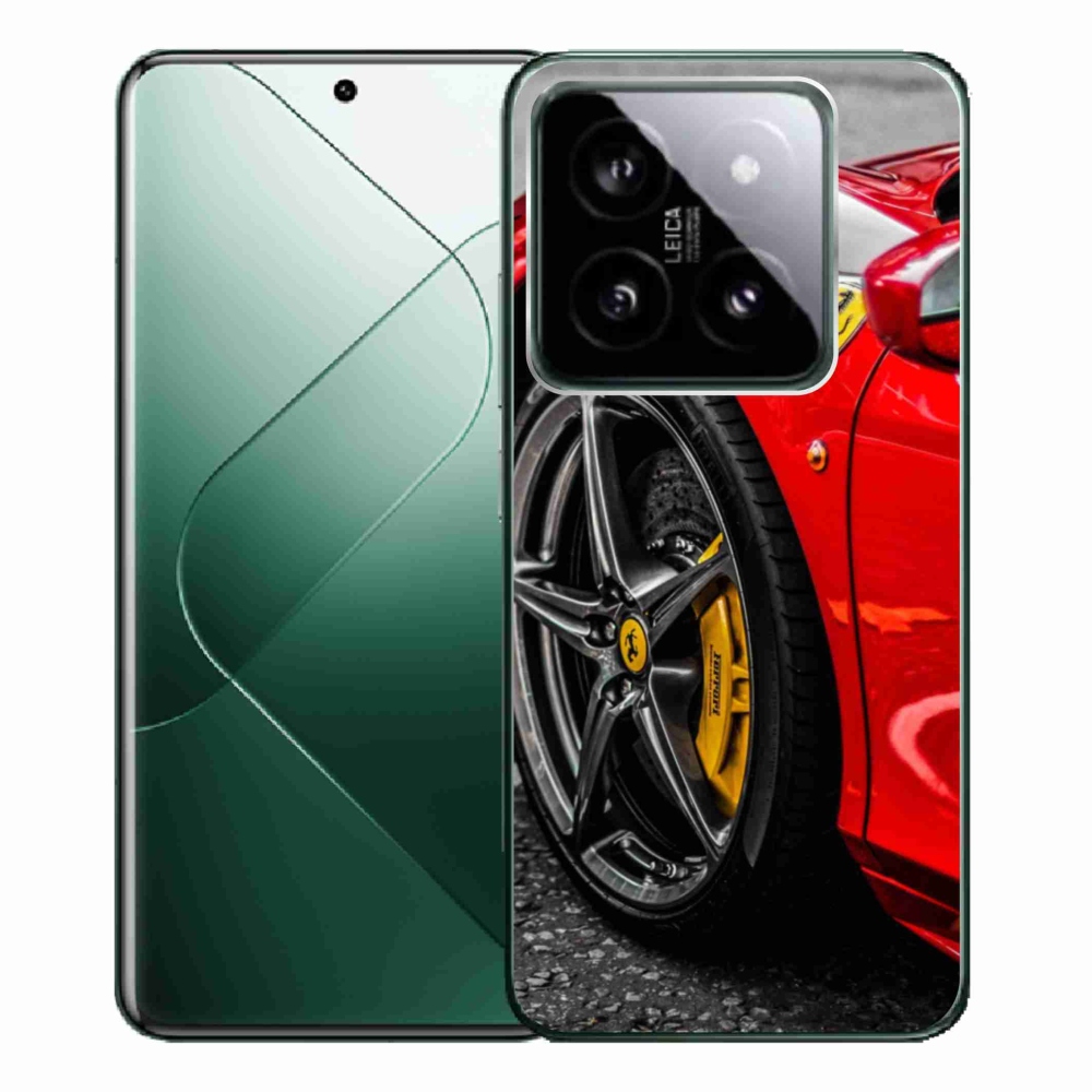 Gelový kryt mmCase na Xiaomi 14 Pro - auto 1