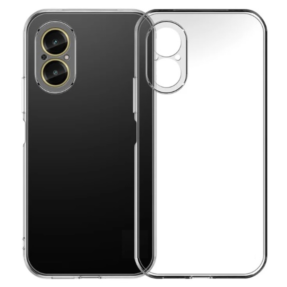 Průhledný gelový obal pro Realme C67 - průhledný
