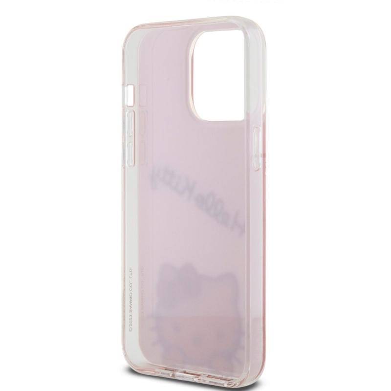 Hello Kitty IML Daydreaming Logo Zadní Kryt pro iPhone 13 Pro Pink