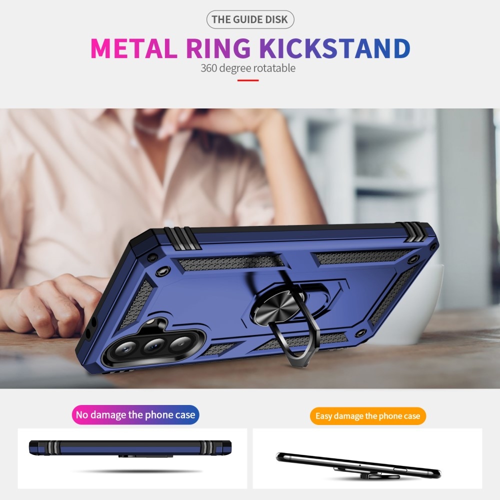 Rings odolný kryt na Samsung Galaxy A56 5G - modrý
