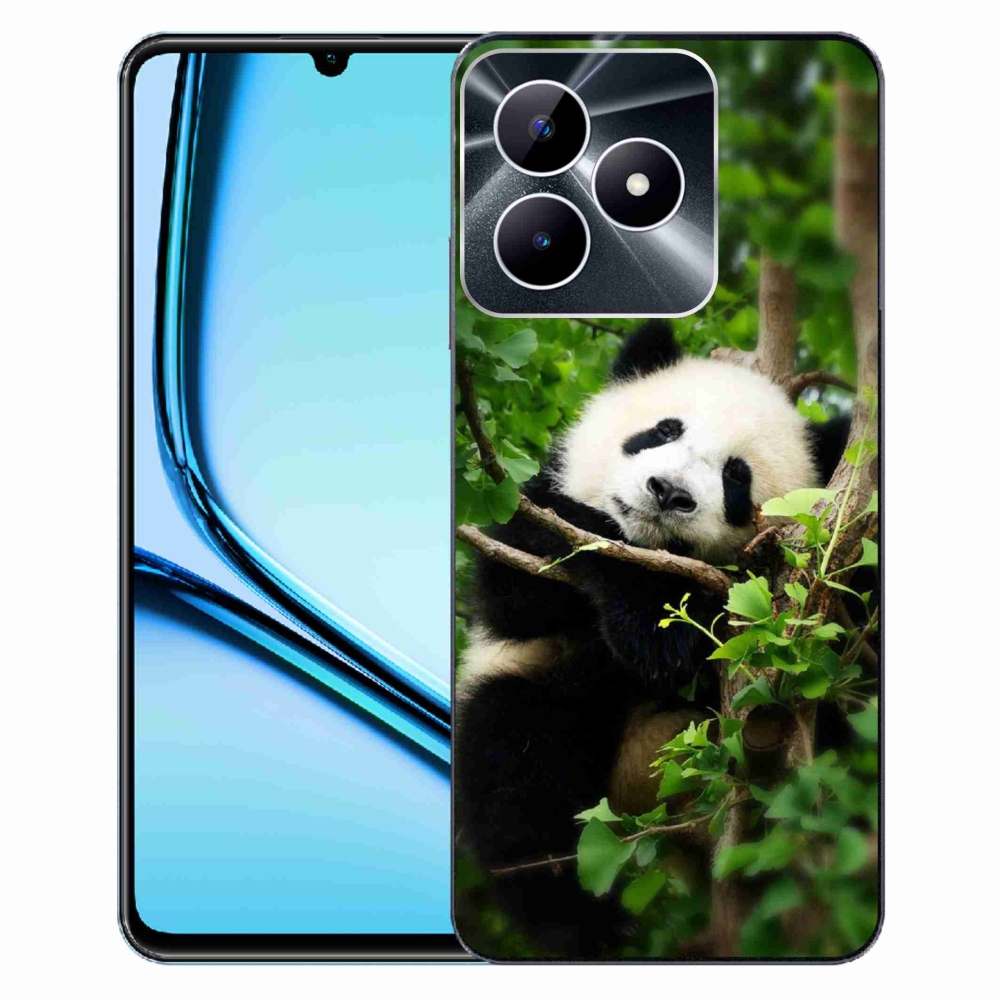 Gelový kryt mmCase na Realme Note 50 - panda