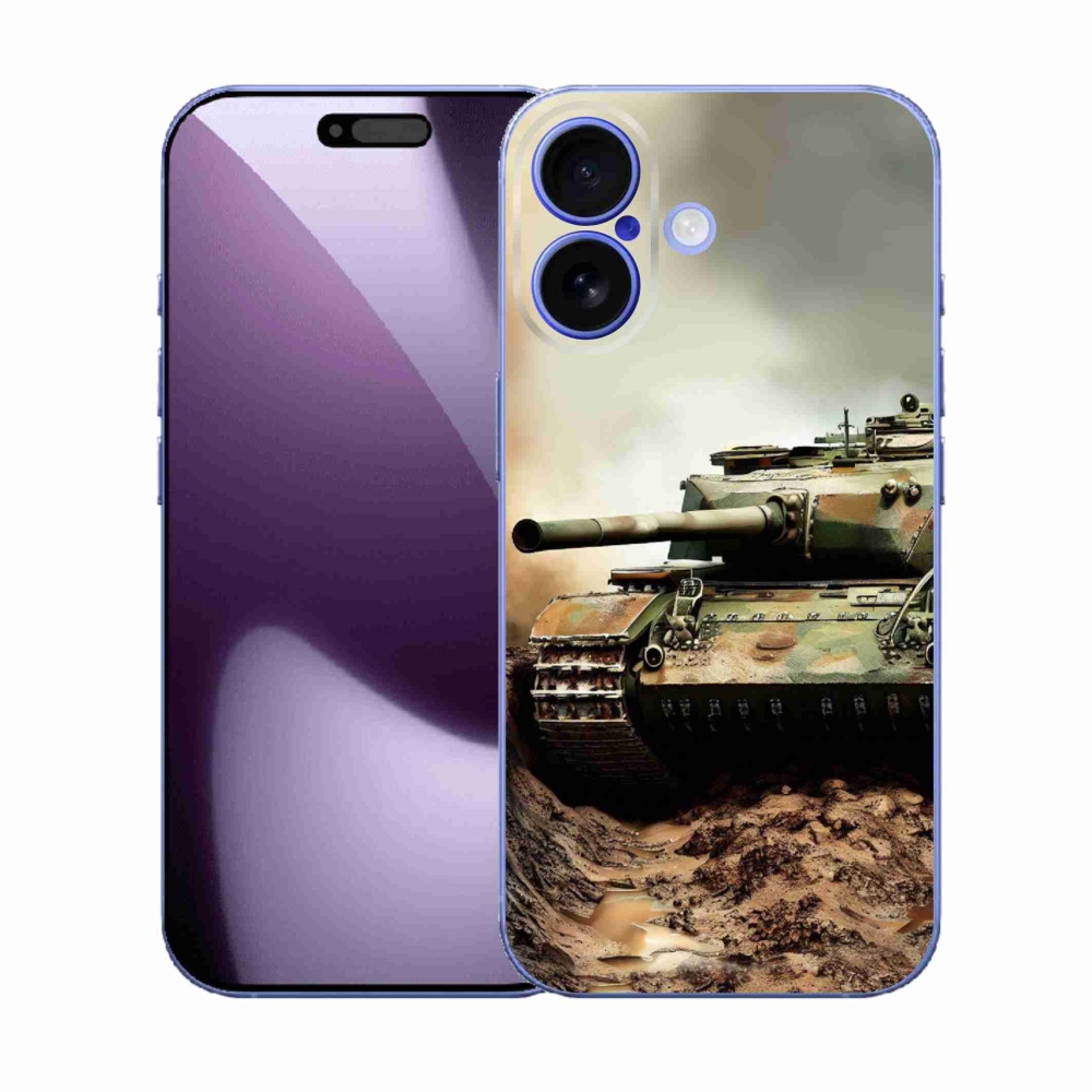 Gelový kryt mmCase na iPhone 17 - tank