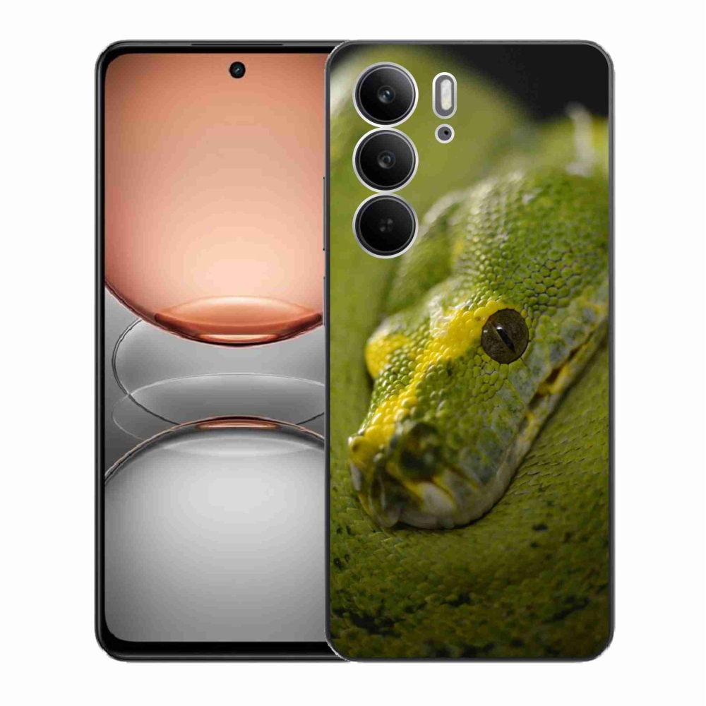 Gelový kryt mmCase na Realme C75 - had 2