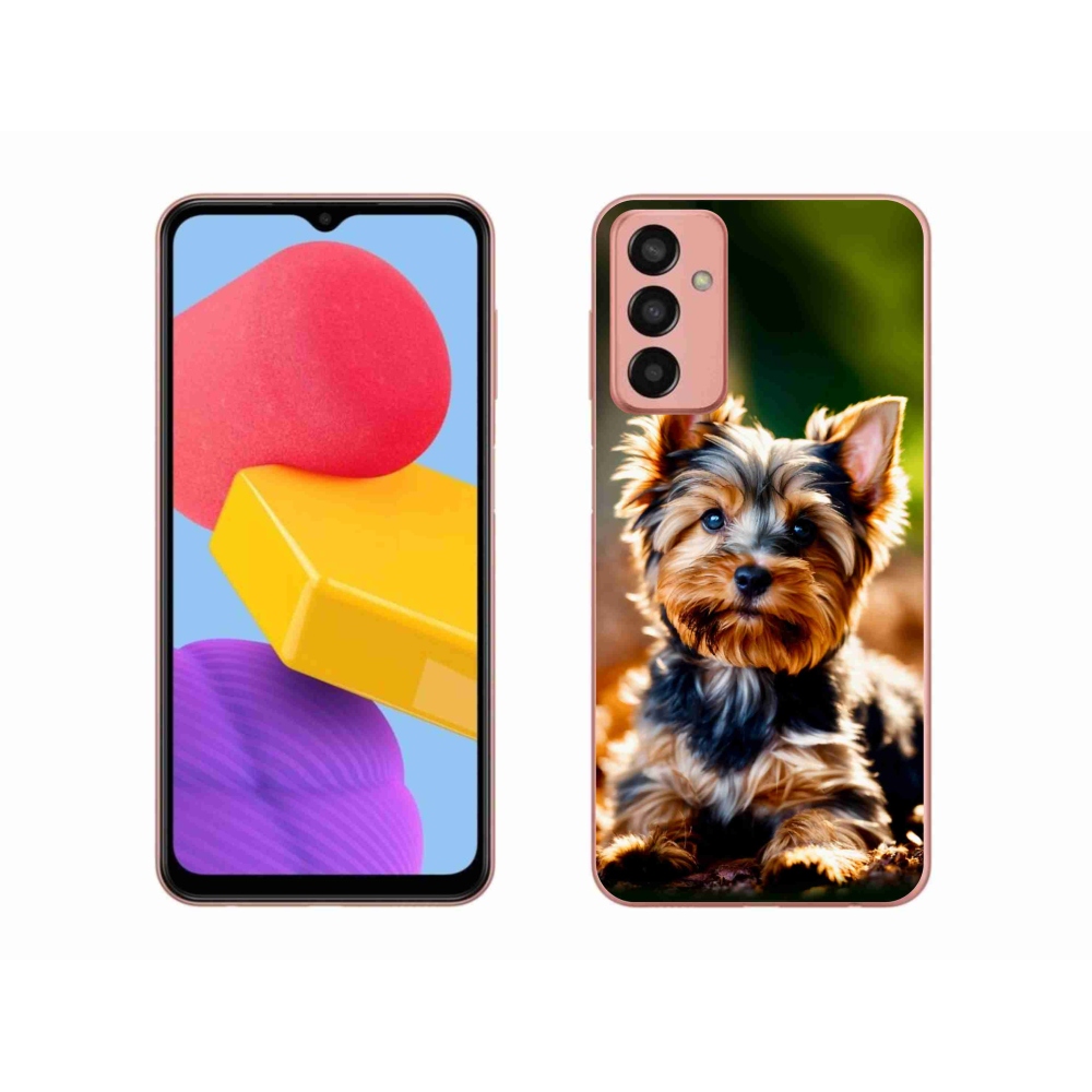 Gelový kryt mmCase na Samsung Galaxy M13 - jorkšír 10