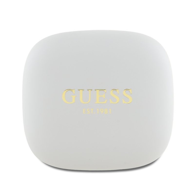 Guess Satin Classic Logo OWS Bezdrátová Sluchátka Beige