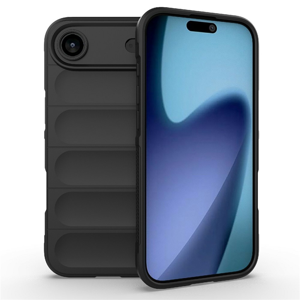 Rugg odolný gelový obal na iPhone 17 Air - černý
