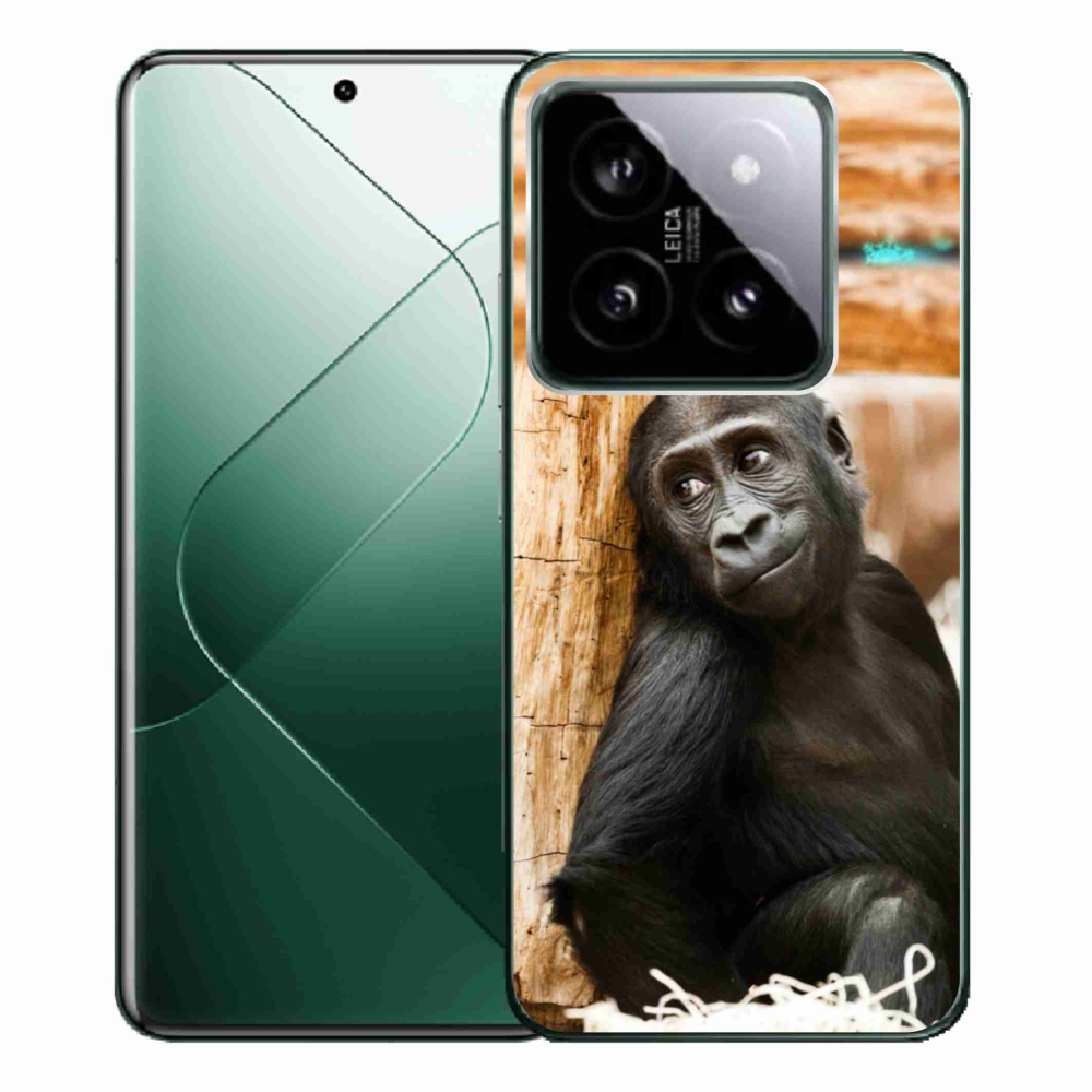 Gelový kryt mmCase na Xiaomi 14 Pro - gorila