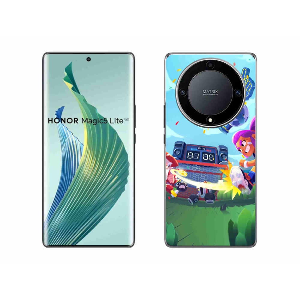 Gelový kryt mmCase na Honor Magic 5 Lite 5G - brawl stars 1
