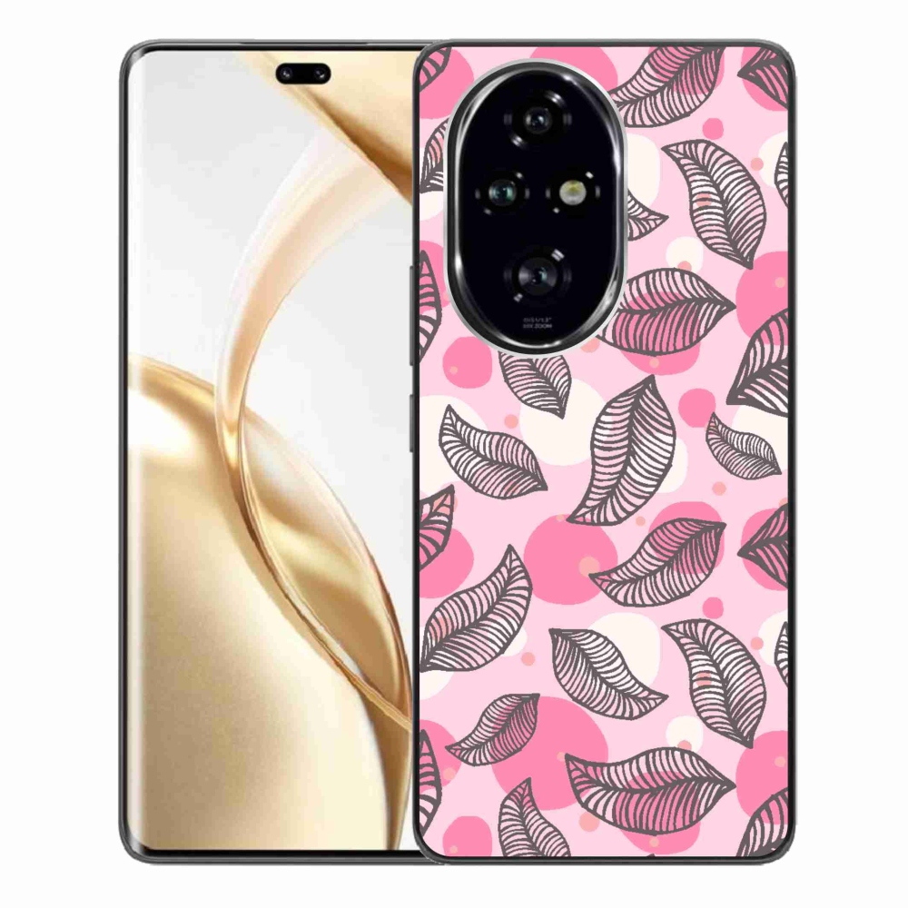 Gelový kryt mmCase na Honor 200 Pro 5G - kreslené padající listy