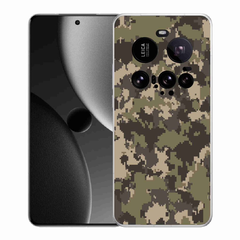 Gelový kryt mmCase na Xiaomi 15 Ultra - maskáčový vzor 12