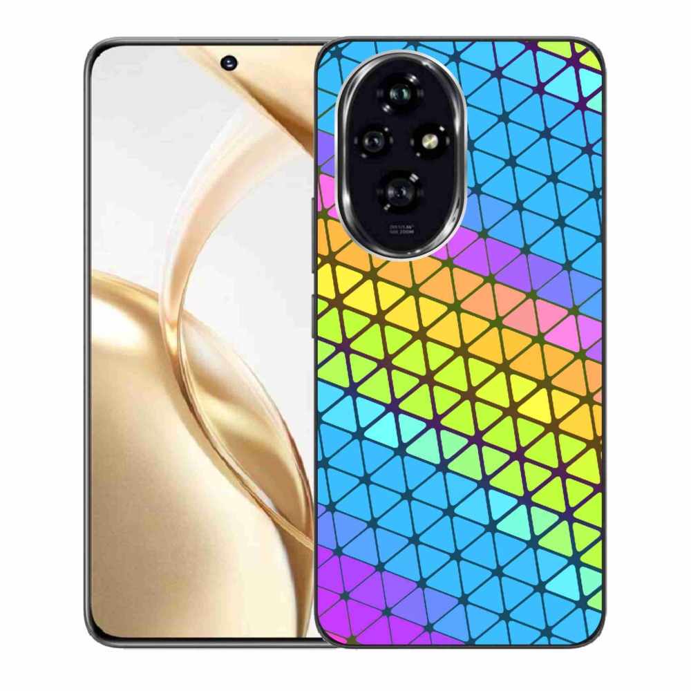 Gelový kryt mmCase na Honor 200 5G - abstraktní motiv 16