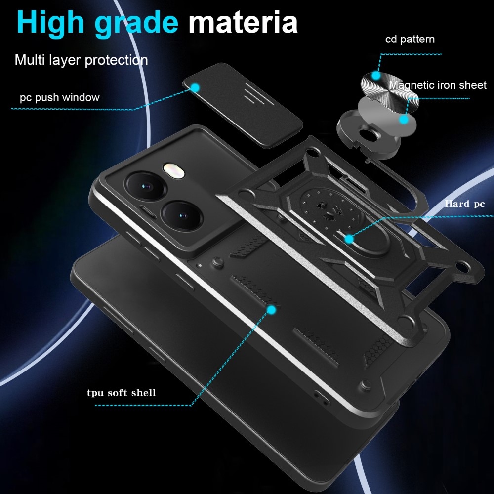 Slide odolný kryt na Xiaomi Poco X7 Pro 5G - černý
