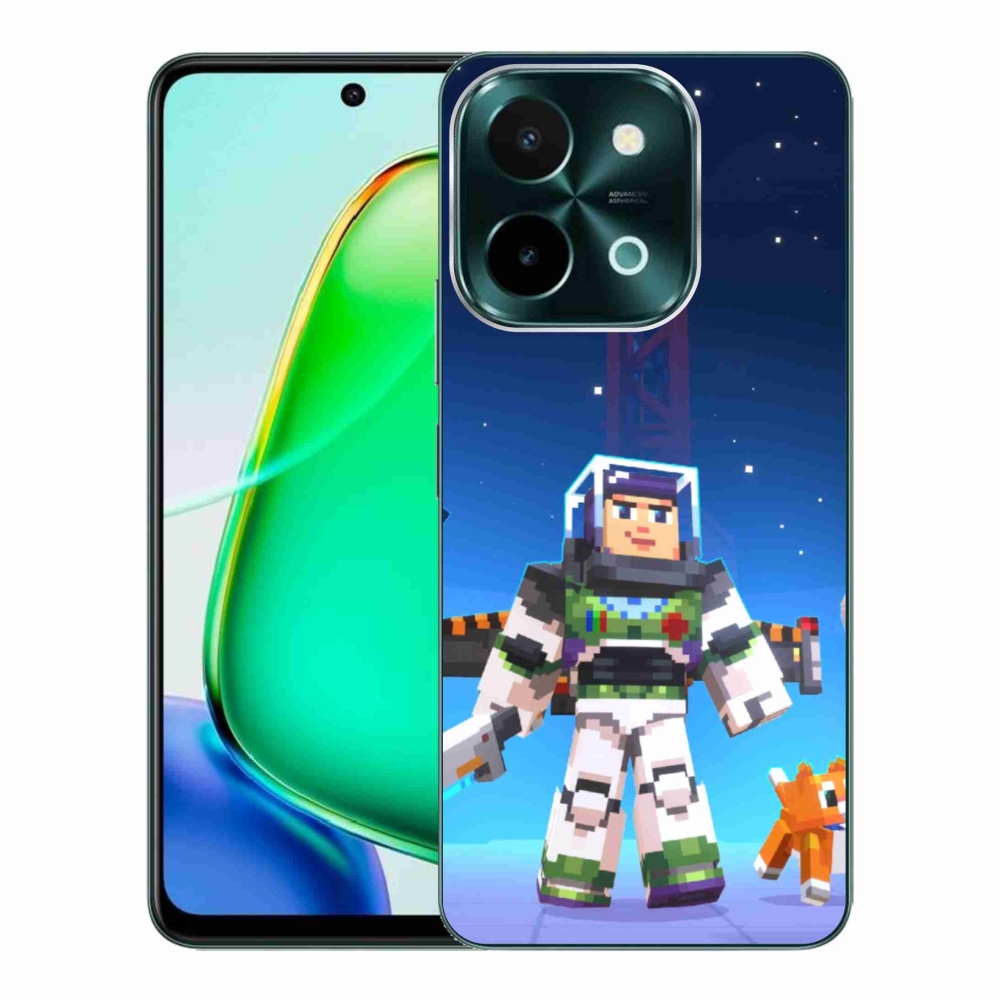 Gelový kryt mmCase na Vivo Y28 - minecraft 2