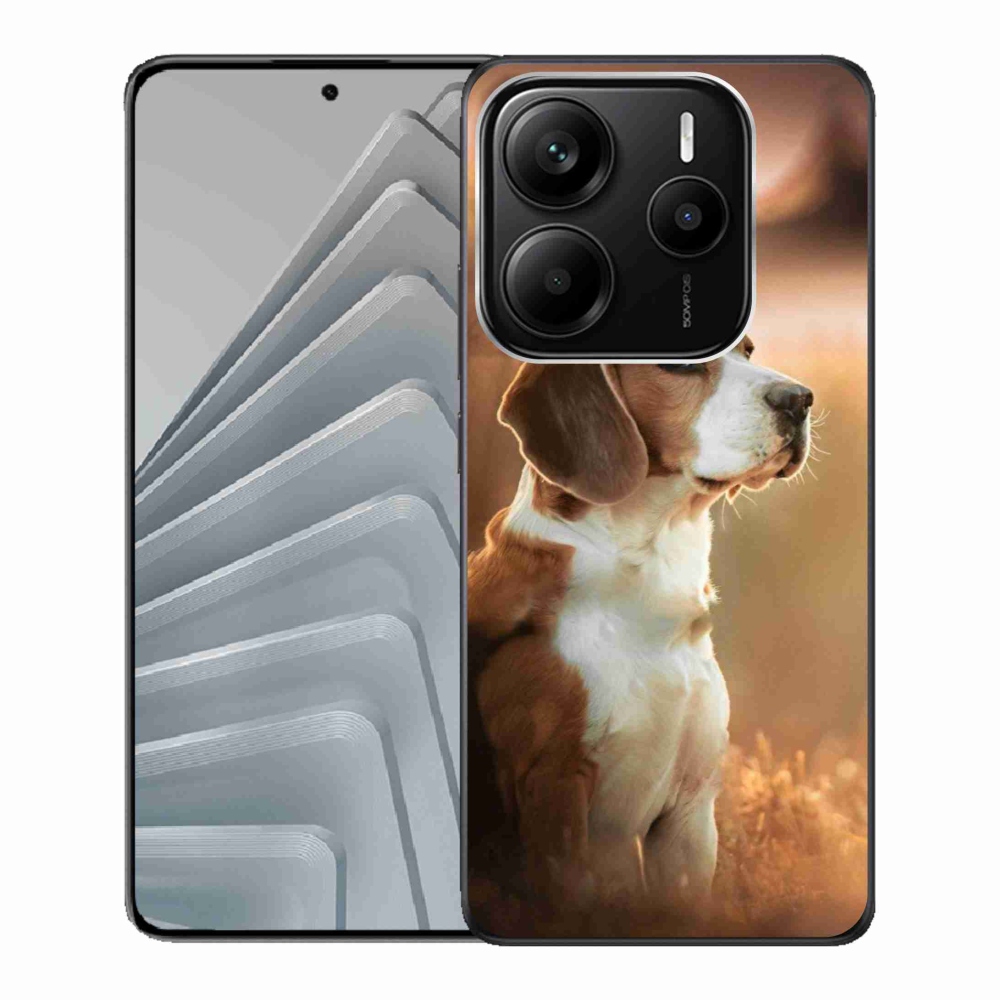 Gelový kryt mmCase na Xiaomi Redmi Note 14 5G - bígl