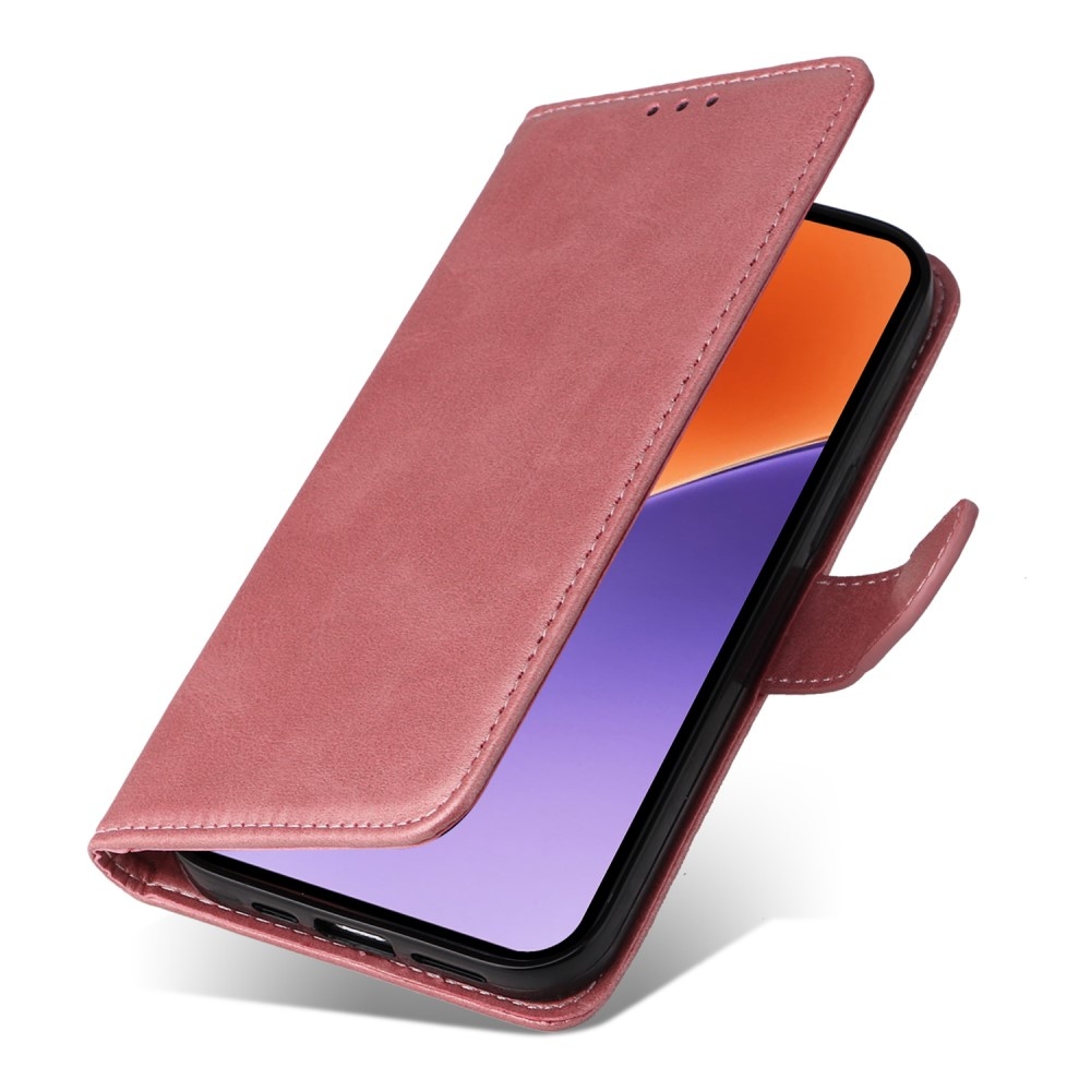 Clots knížkové pouzdro na Xiaomi 15 - růžové
