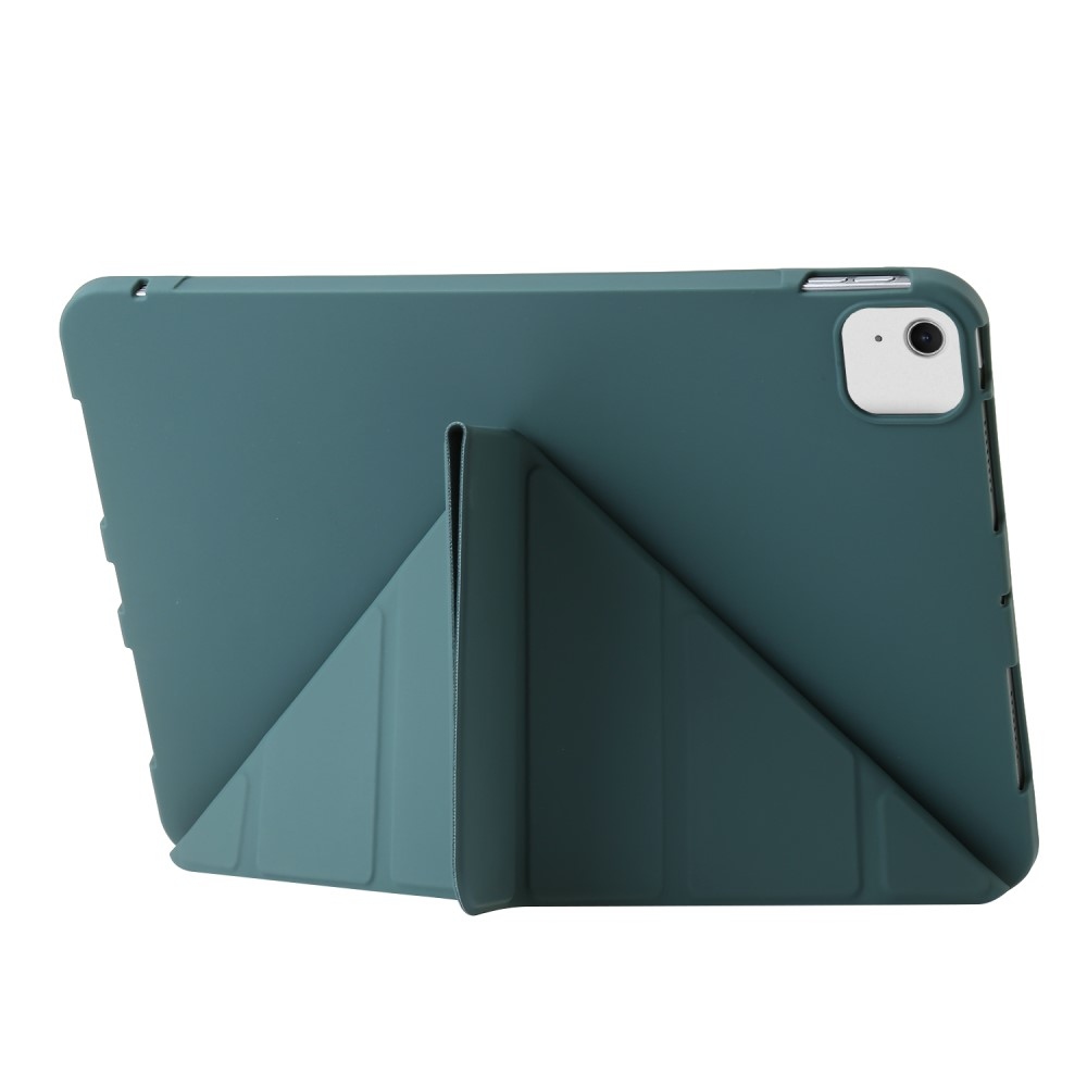 Origamis chytré polohovací pouzdro na tablet iPad Air 13 (2024)/(2025) - tmavězelené