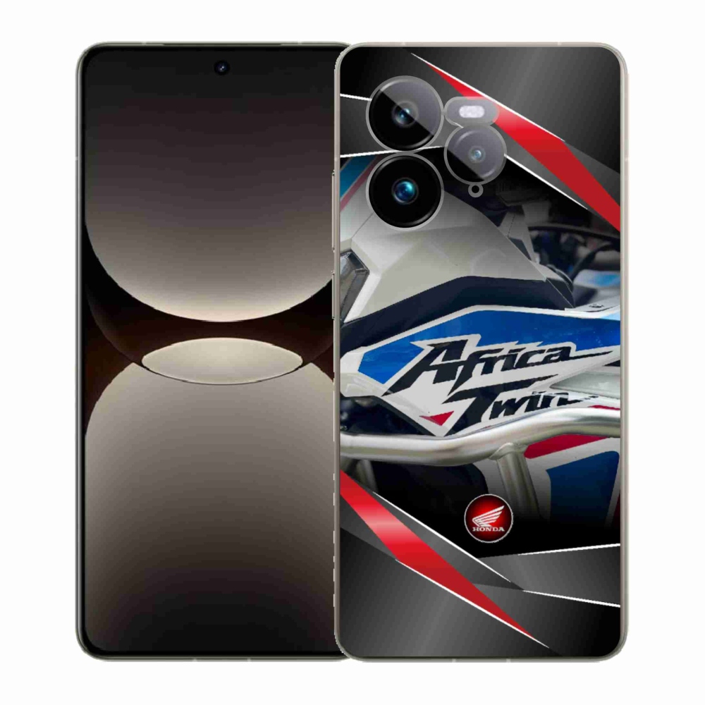 Gelový kryt mmCase na Realme GT 7 Pro 5G - motorka honda