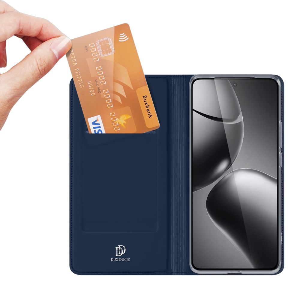 DUX knížkové pouzdro na Xiaomi 14T - tmavěmodré
