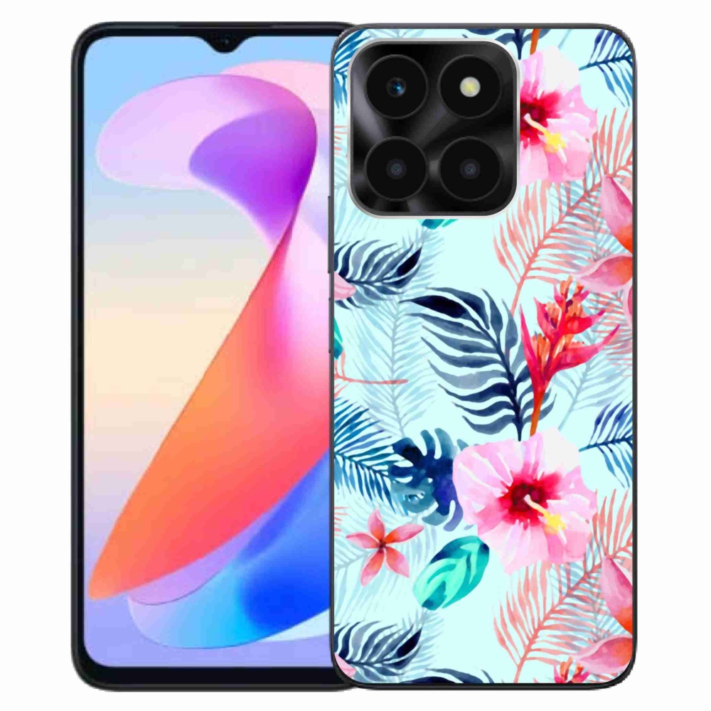 Gelový kryt mmCase na Honor X6a - květiny