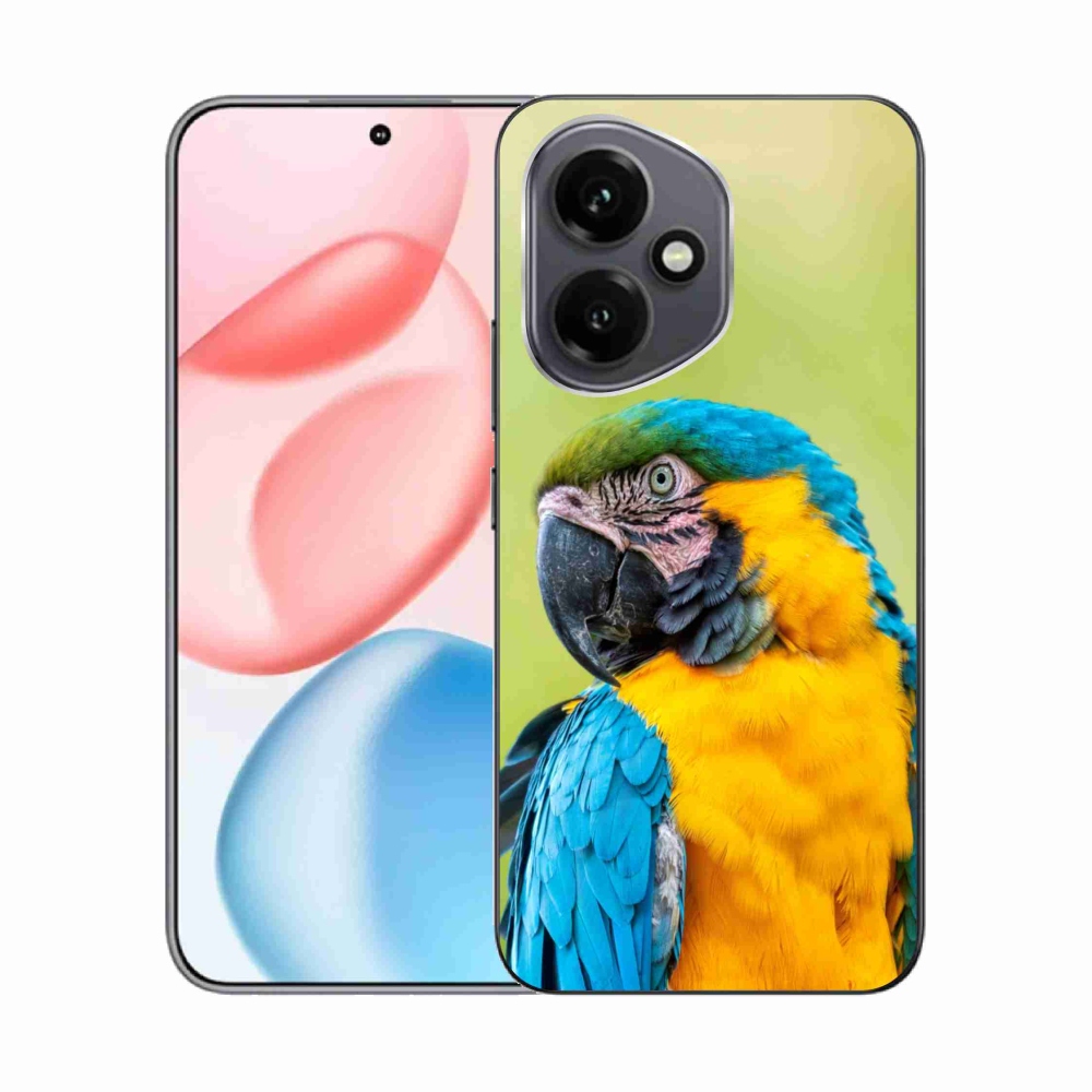 Gelový kryt mmCase na Honor 400 - papoušek ara 2