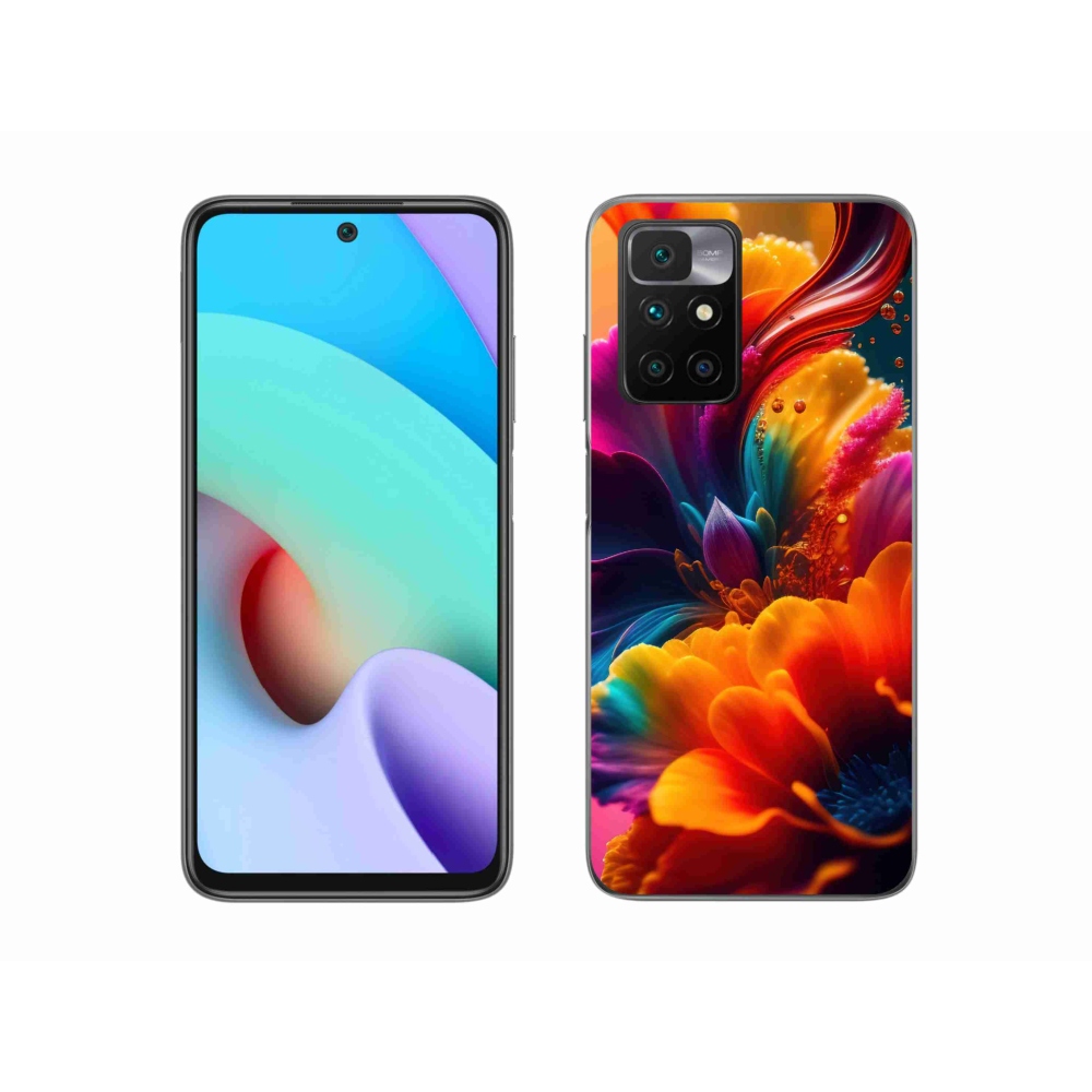 Gelový kryt mmCase na Xiaomi Redmi 10/Redmi 10 (2022) - abstraktní motiv 2