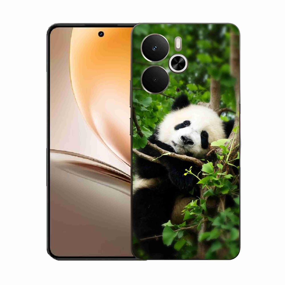 Gelový kryt mmCase na Realme 14 5G - panda