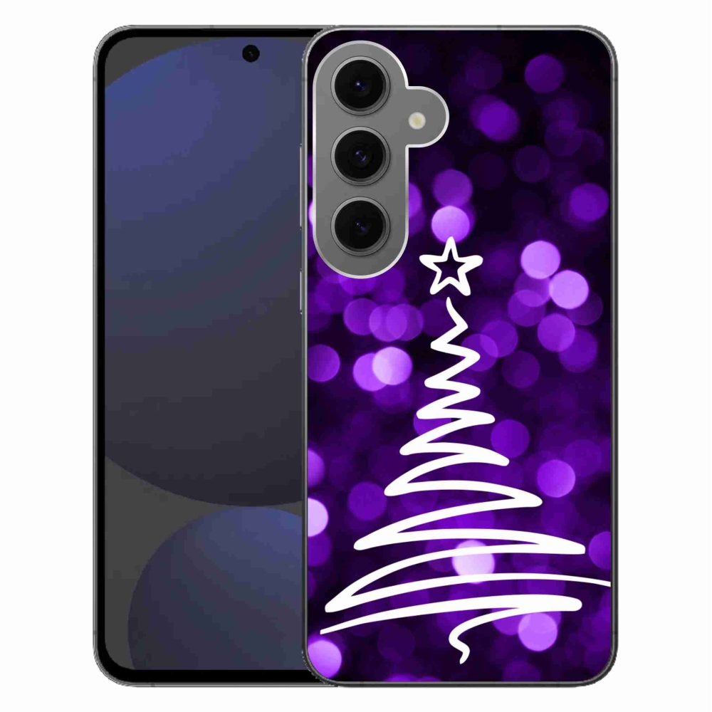 Gelový kryt mmCase na Samsung Galaxy S24 FE - stromek