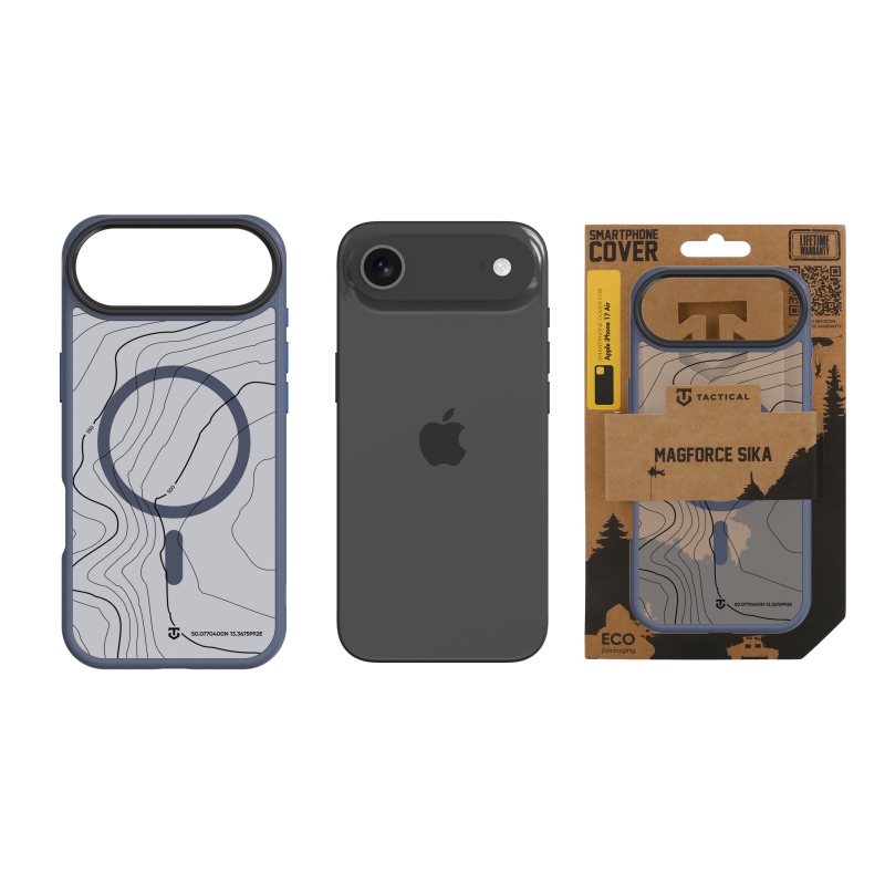 Tactical MagForce Hyperstealth Sika Kryt pro iPhone Air Deep Blue
